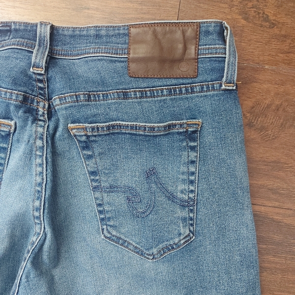 Ag Adriano Goldschmied The Graduate Tailored Leg Blue Denim Jeans Mens S… - Picture 8 of 14